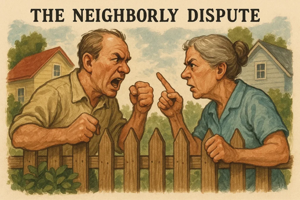 The Neighborly Dispute