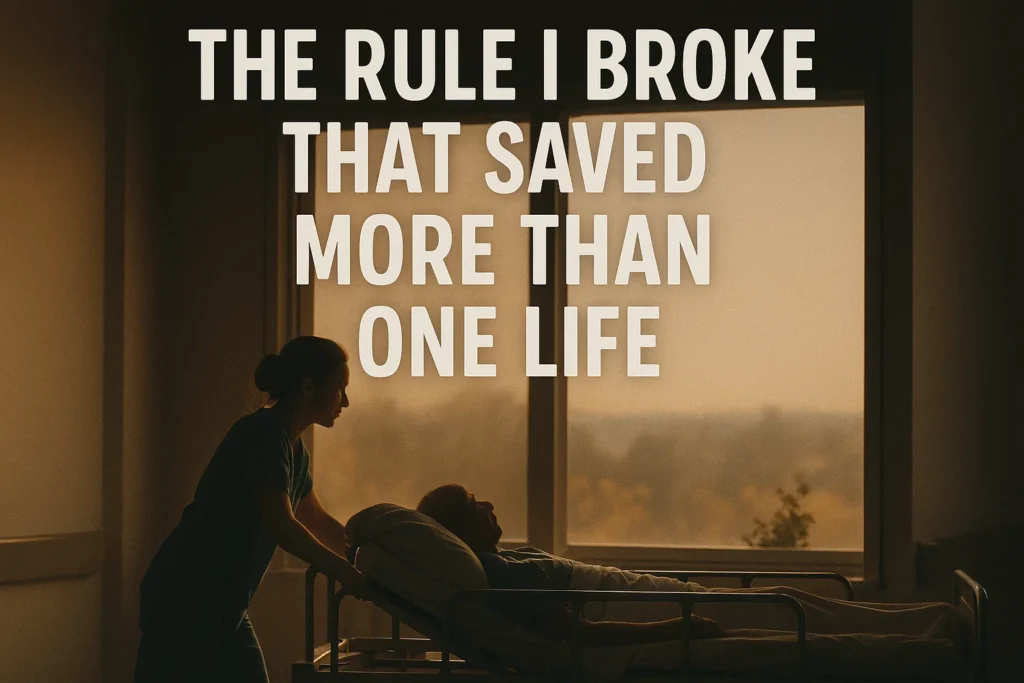 The Rule I Broke