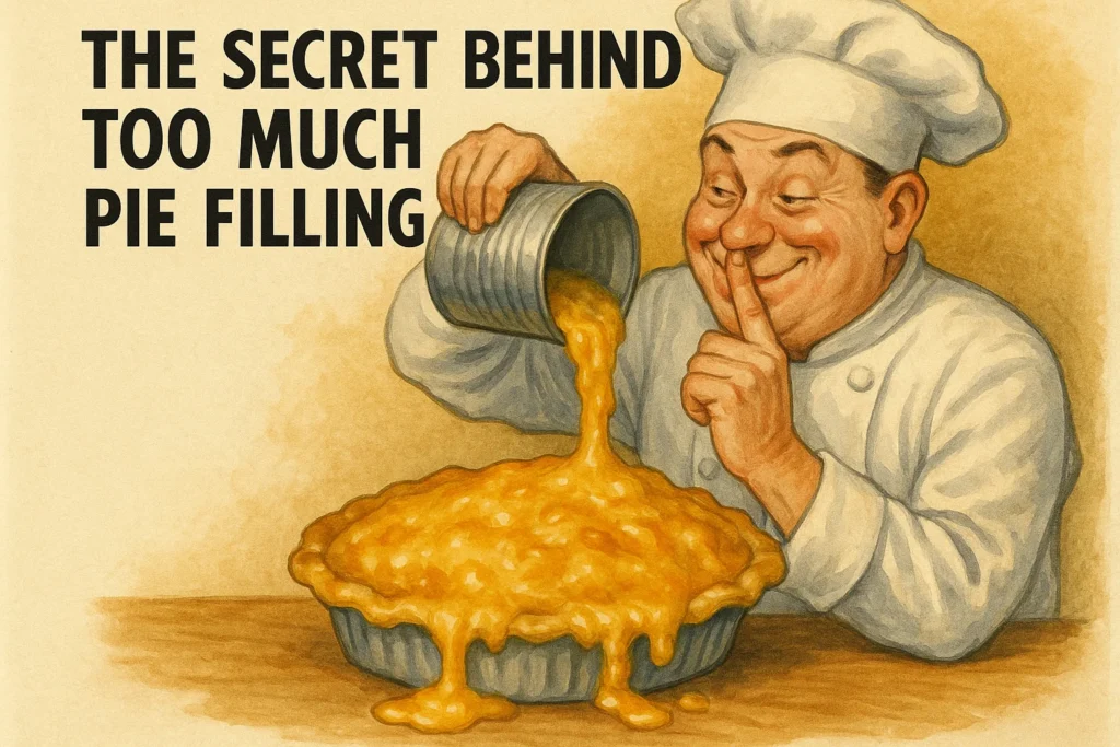 The Secret Behind Too Much Pie Filling