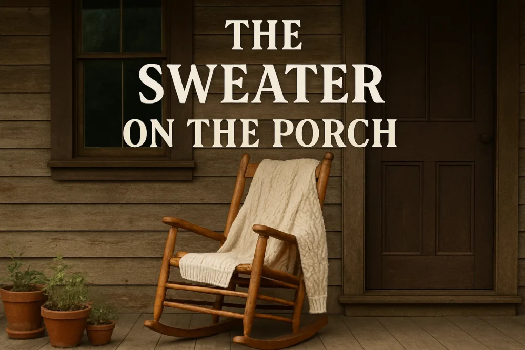 The Sweater on the Porch
