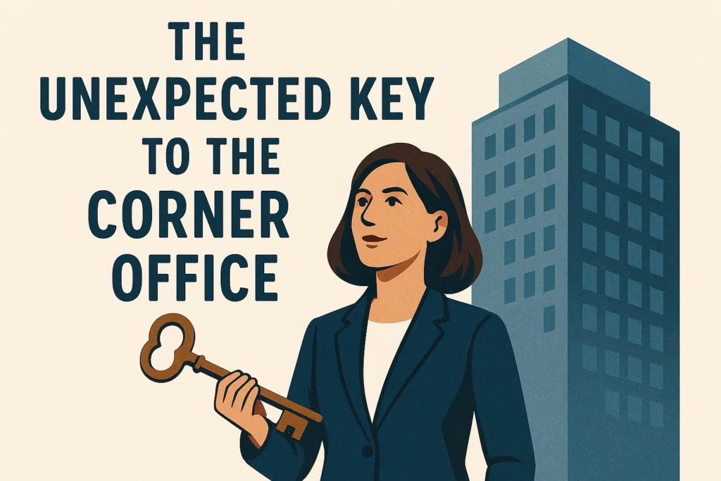 The Unexpected Key To The Corner Office