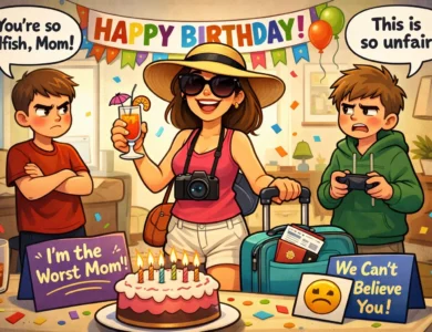 My Sons Called Me Selfish