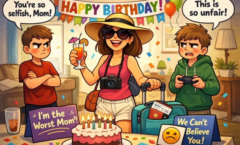 My Sons Called Me Selfish