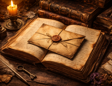 The Letter Inside the Old Book