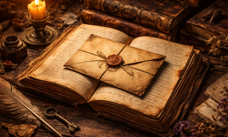 The Letter Inside the Old Book