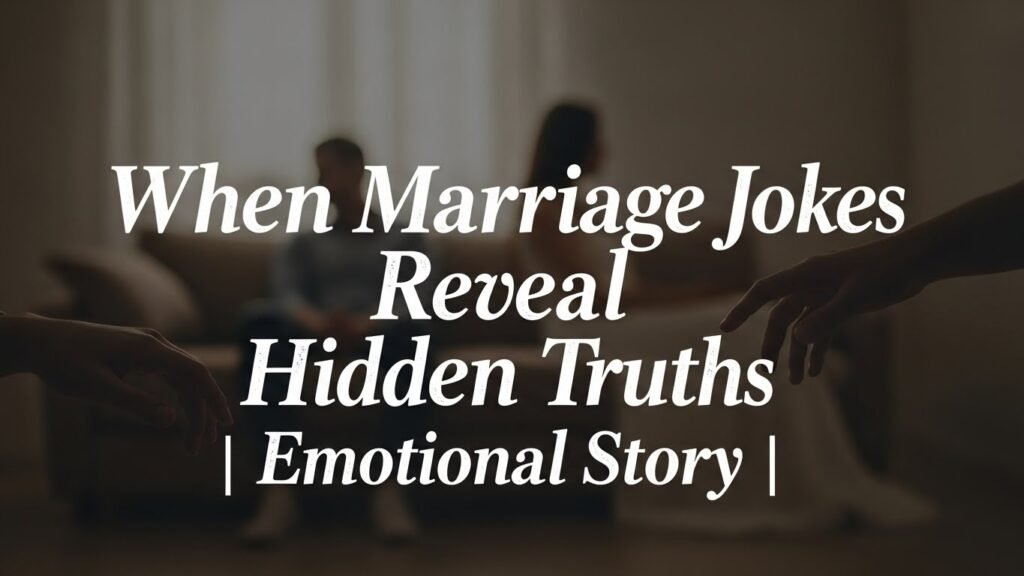 Marriage Jokes Reveal Hidden Truths