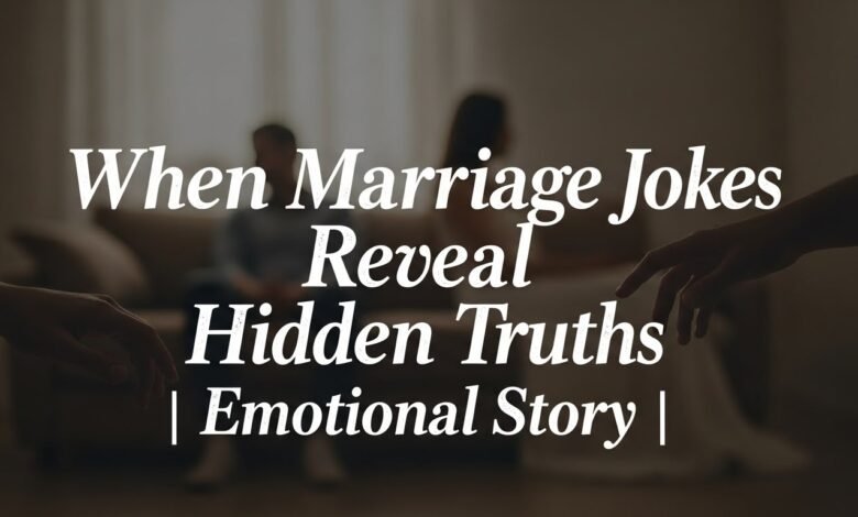 Marriage Jokes Reveal Hidden Truths