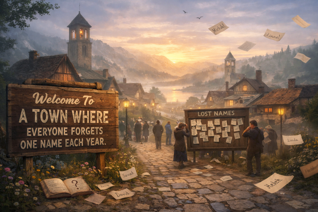 A Town Where Everyone Forgets