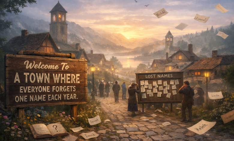 A Town Where Everyone Forgets