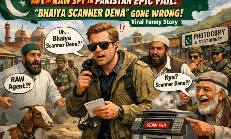 Day 1 as RAW Spy in Pakistan Epic Fail