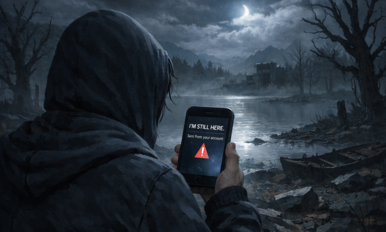 I received a message from my own