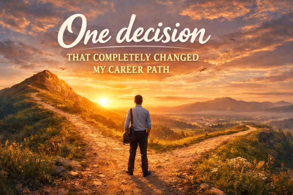 One decision that completely