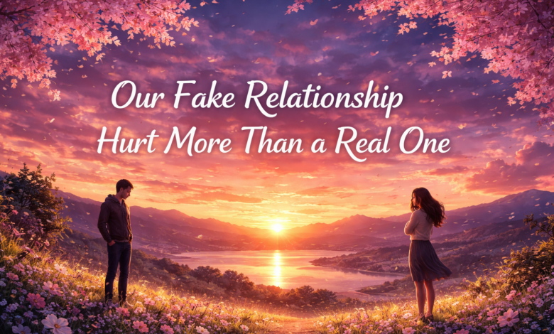 Our Fake Relationship Hurt More Than a Real One