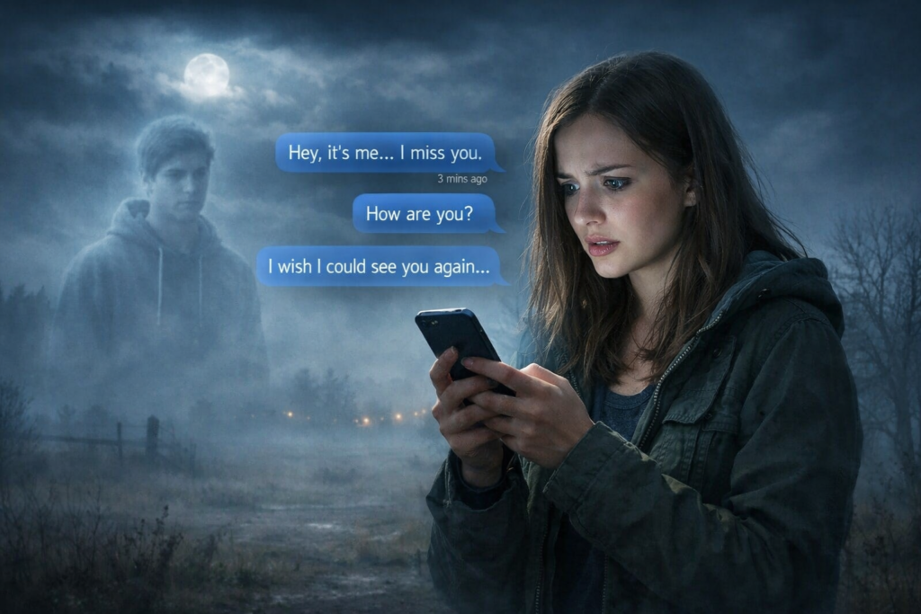 She Received Messages From a Friend Who Died Three Years Ago Back Now!