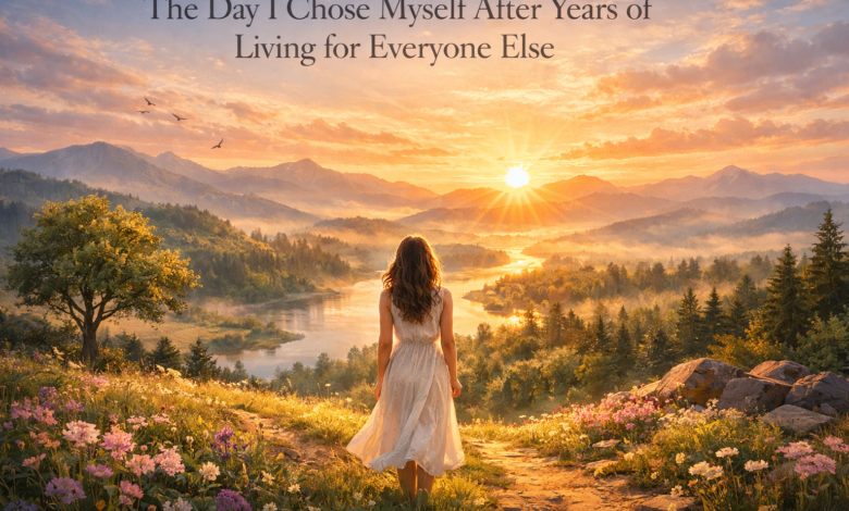 The Day I Chose Myself After Years