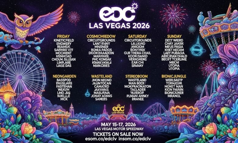 Edc lineup 2026 las vegas