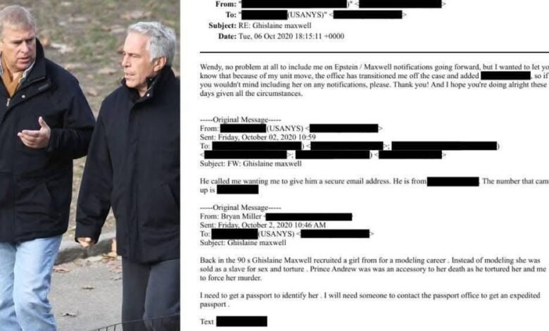 Prince Andrew Epstein