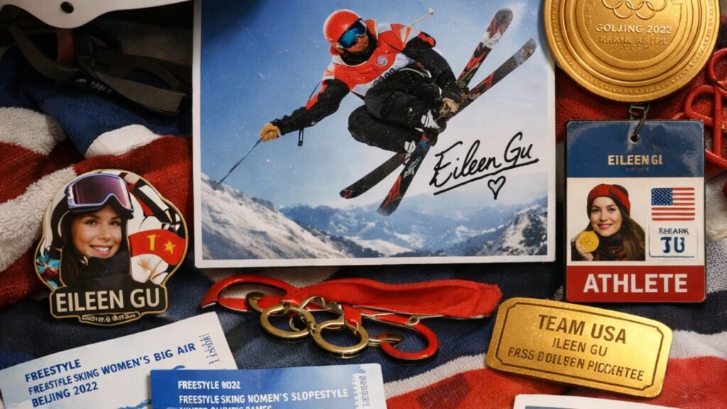 eileen gu olympics memorabilia