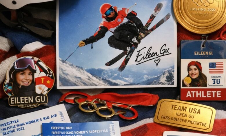 eileen gu olympics memorabilia
