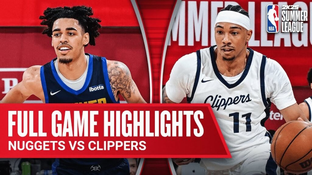 nuggets vs clippers highlights