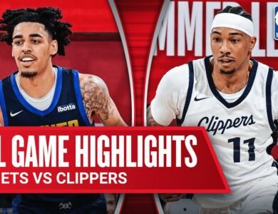 nuggets vs clippers highlights