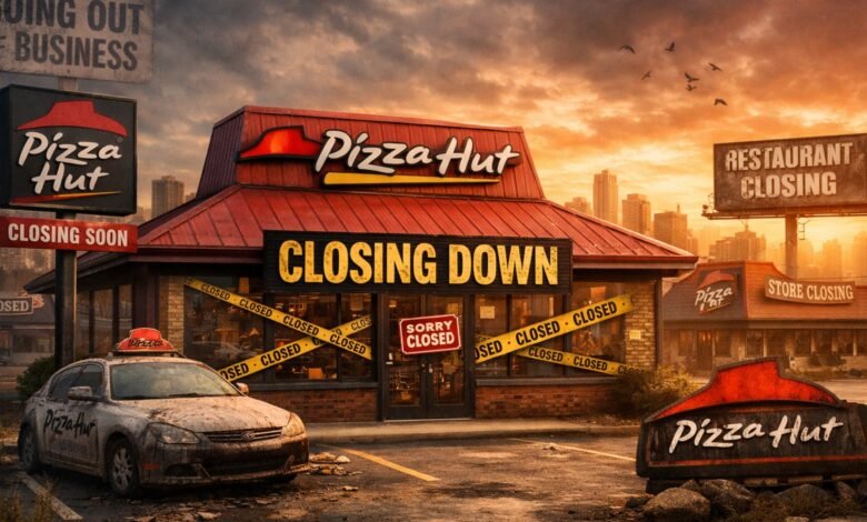 pizza hut restaurants closing