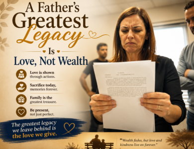A Father's Greatest Legacy Is Love, Not Wealth