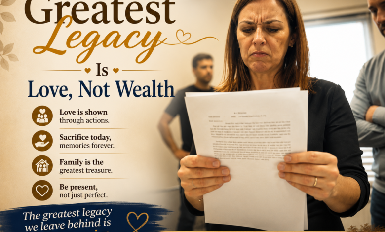 A Father's Greatest Legacy Is Love, Not Wealth