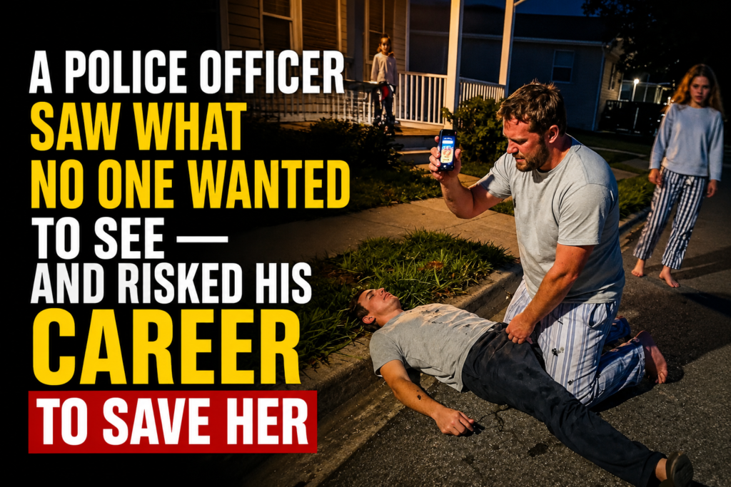 A Police Officer Saw What No One Wanted to See — And Risked His Career to Save Her