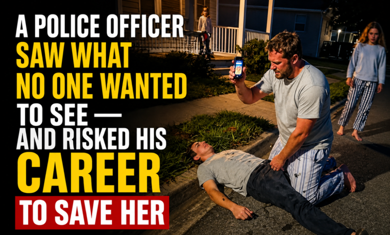 A Police Officer Saw What No One Wanted to See — And Risked His Career to Save Her