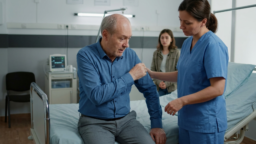 My Dad Flinched at a Nurse—The Hidden Truth Shocked Everyone